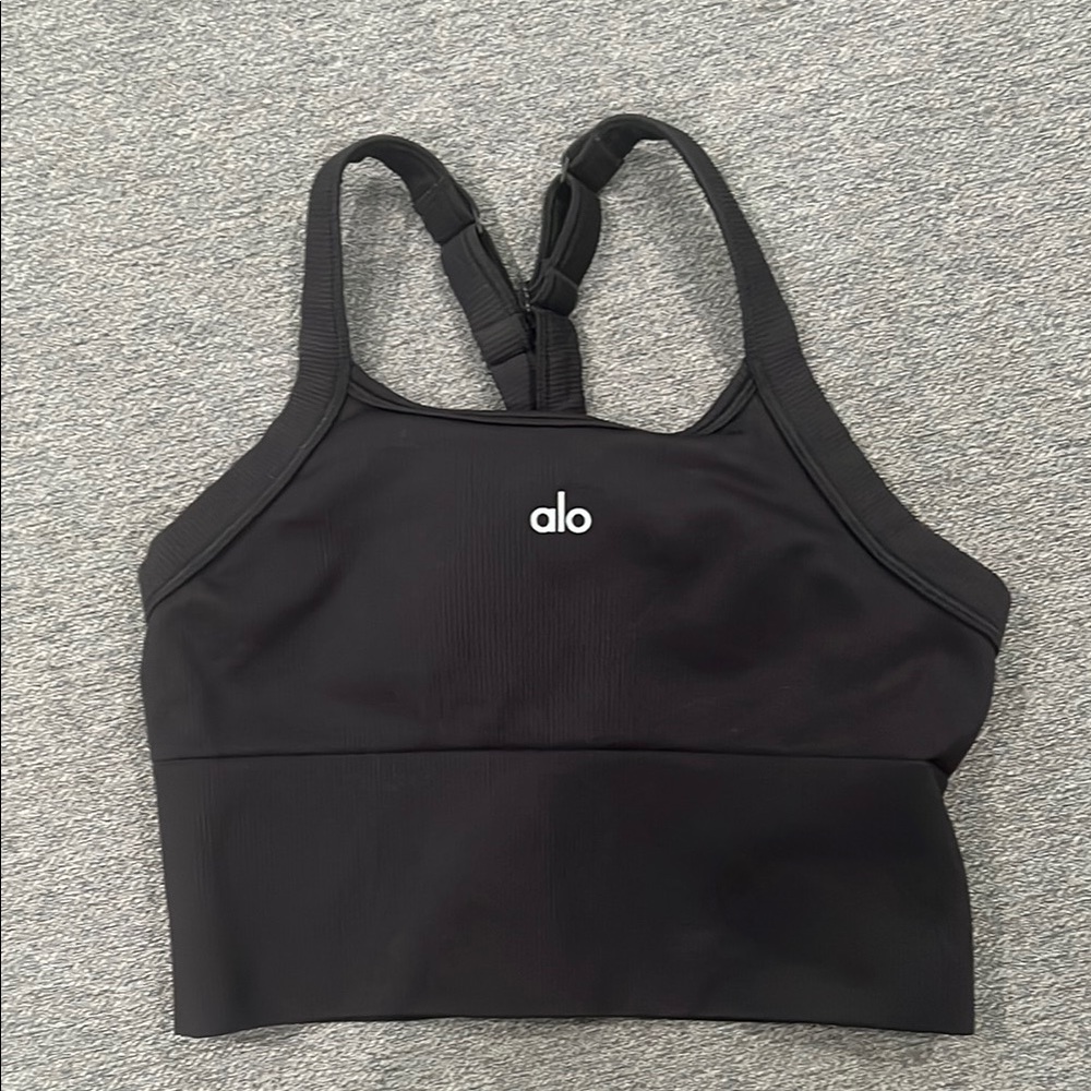 ALO Yoga Black Sports Bra